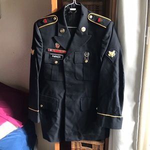 Army Men’s Coat Poly/Wool